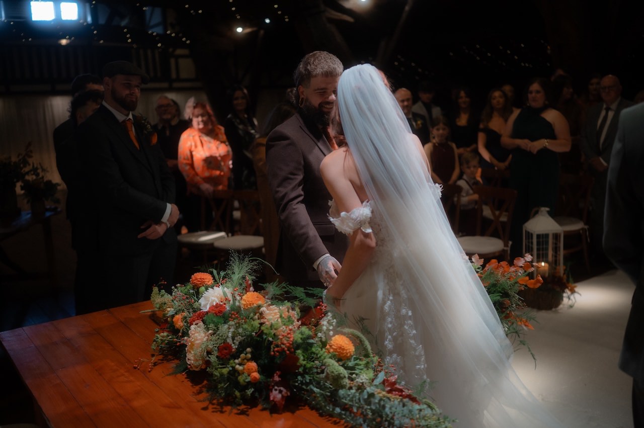 Rivington Hall Wedding Ceremony