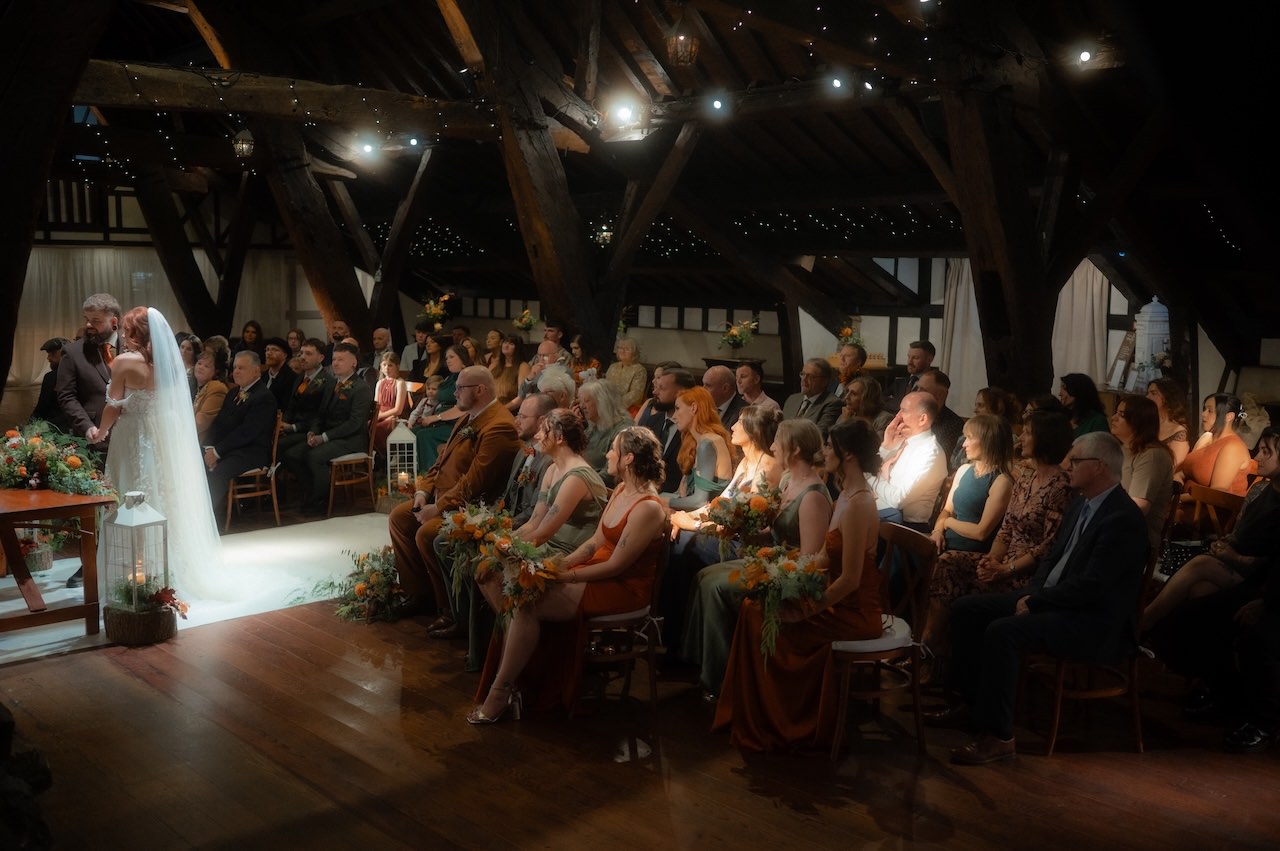 Rivington Hall Barn Wedding Ceremony