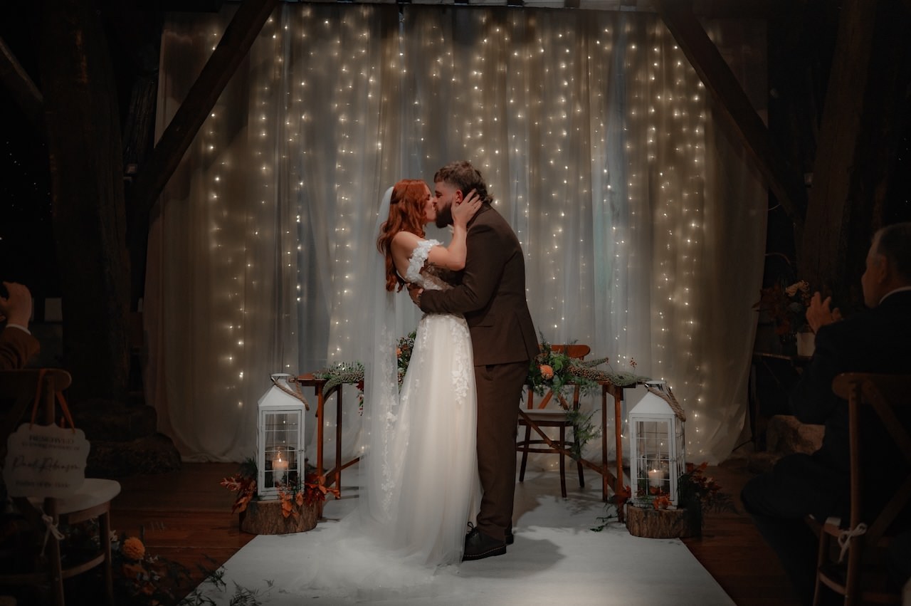 Rivington Hall Barn Wedding Ceremony