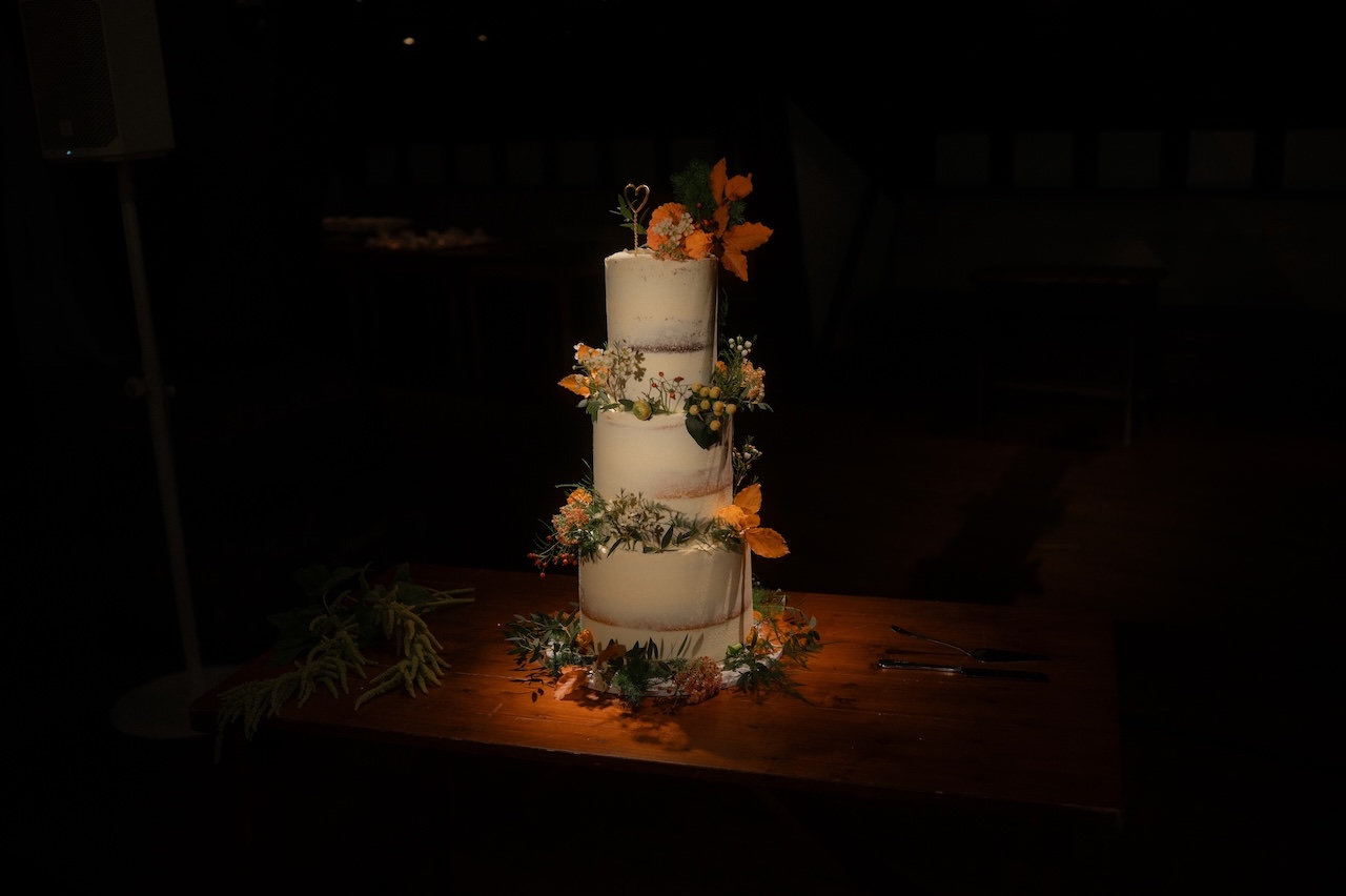 Rivington Hall Barn Wedding Cake