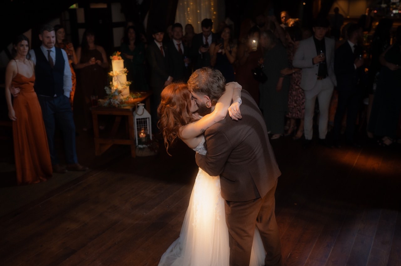 Rivington Hall Barn Wedding First Dance