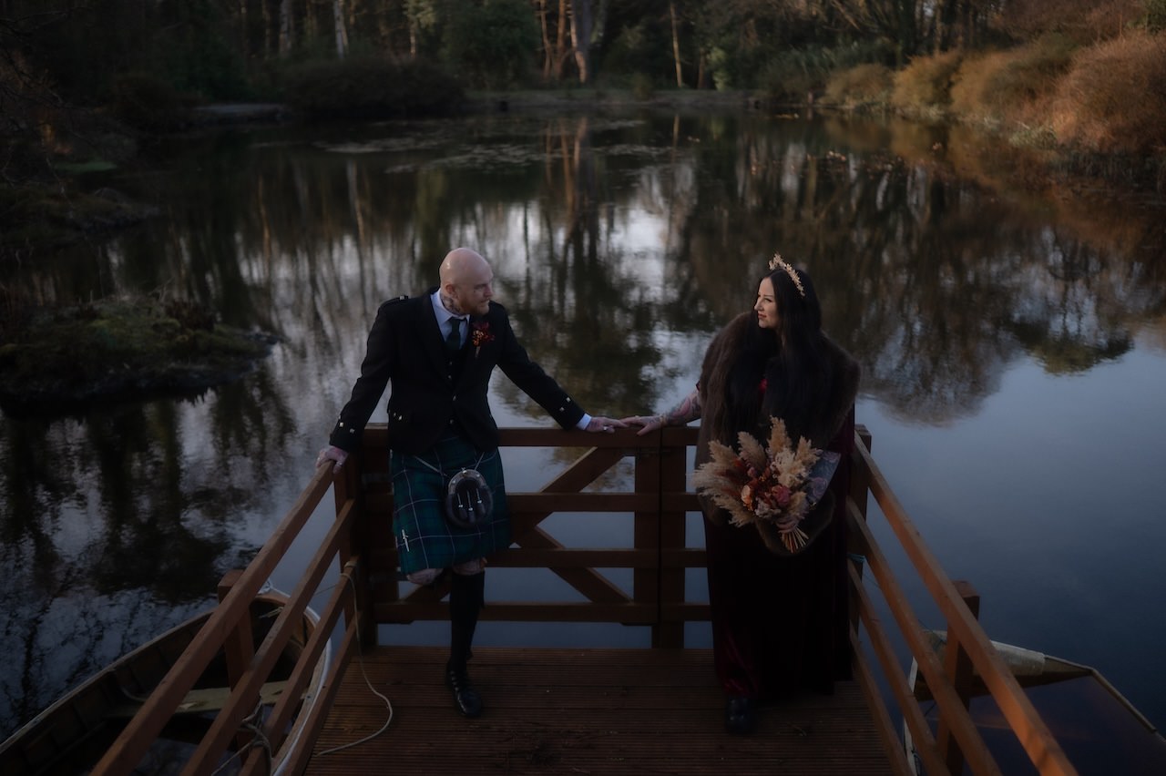 Getting Married in the Scottish Highlands in Autumn