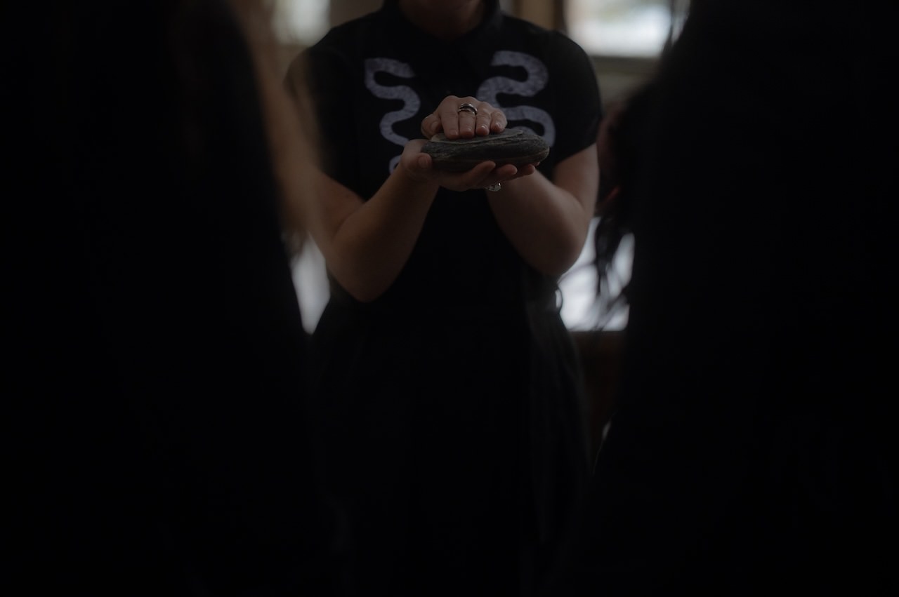 Goth Wedding at St Conan's Kirk