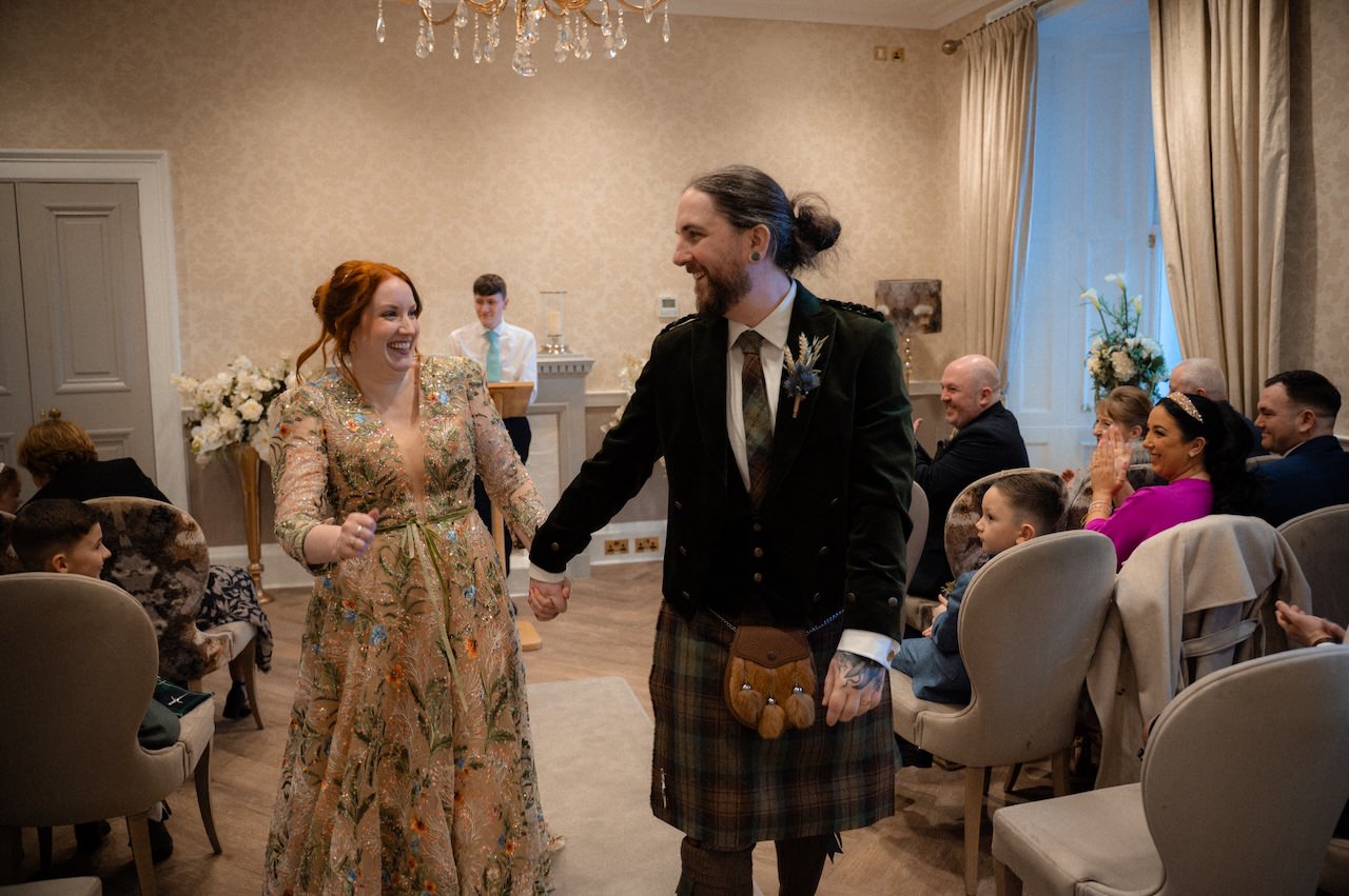 Planning a Small Edinburgh City Chambers Wedding 2 Small Edinburgh City Chambers Wedding