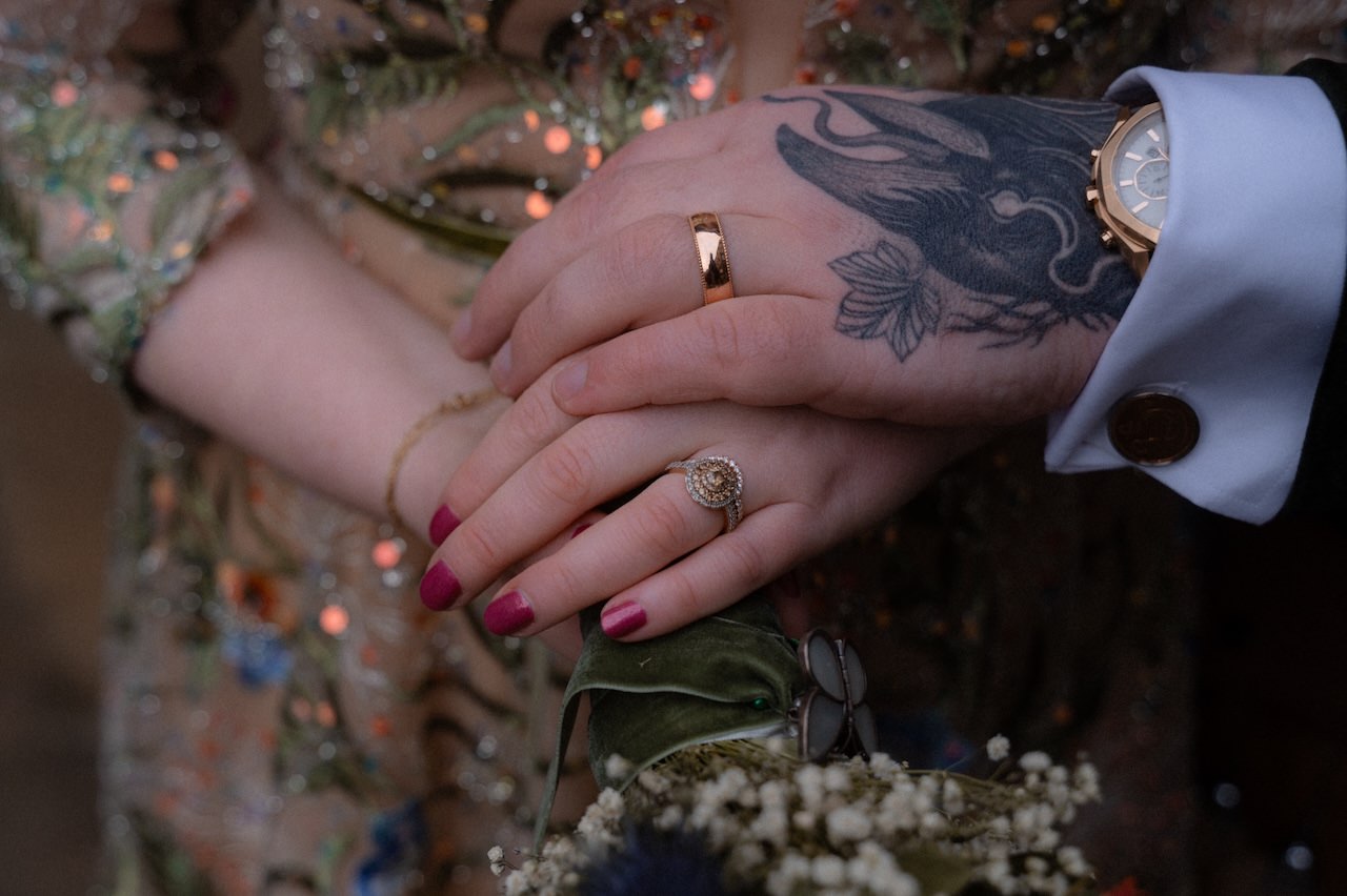 Planning a Small Edinburgh City Chambers Wedding 21 Small City Chambers Edinburgh Wedding rings