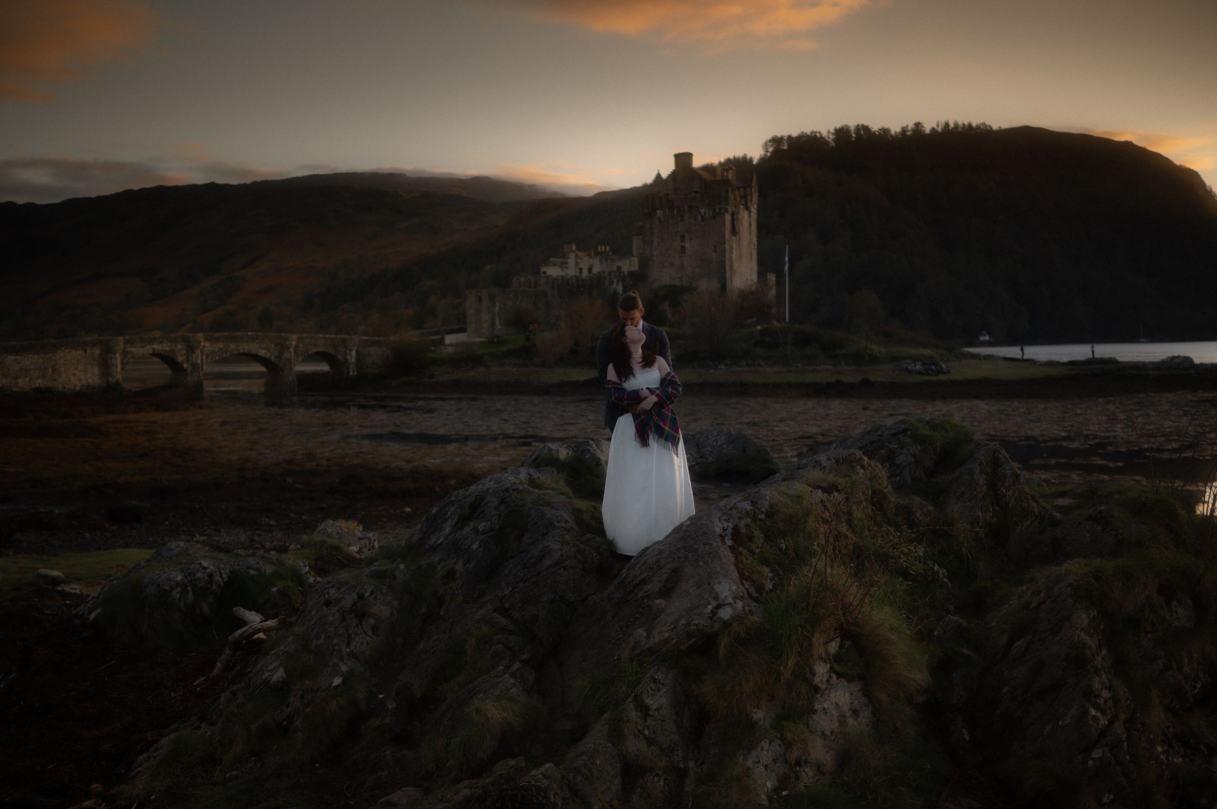 Warm Moody Edit Wedding Photography Style