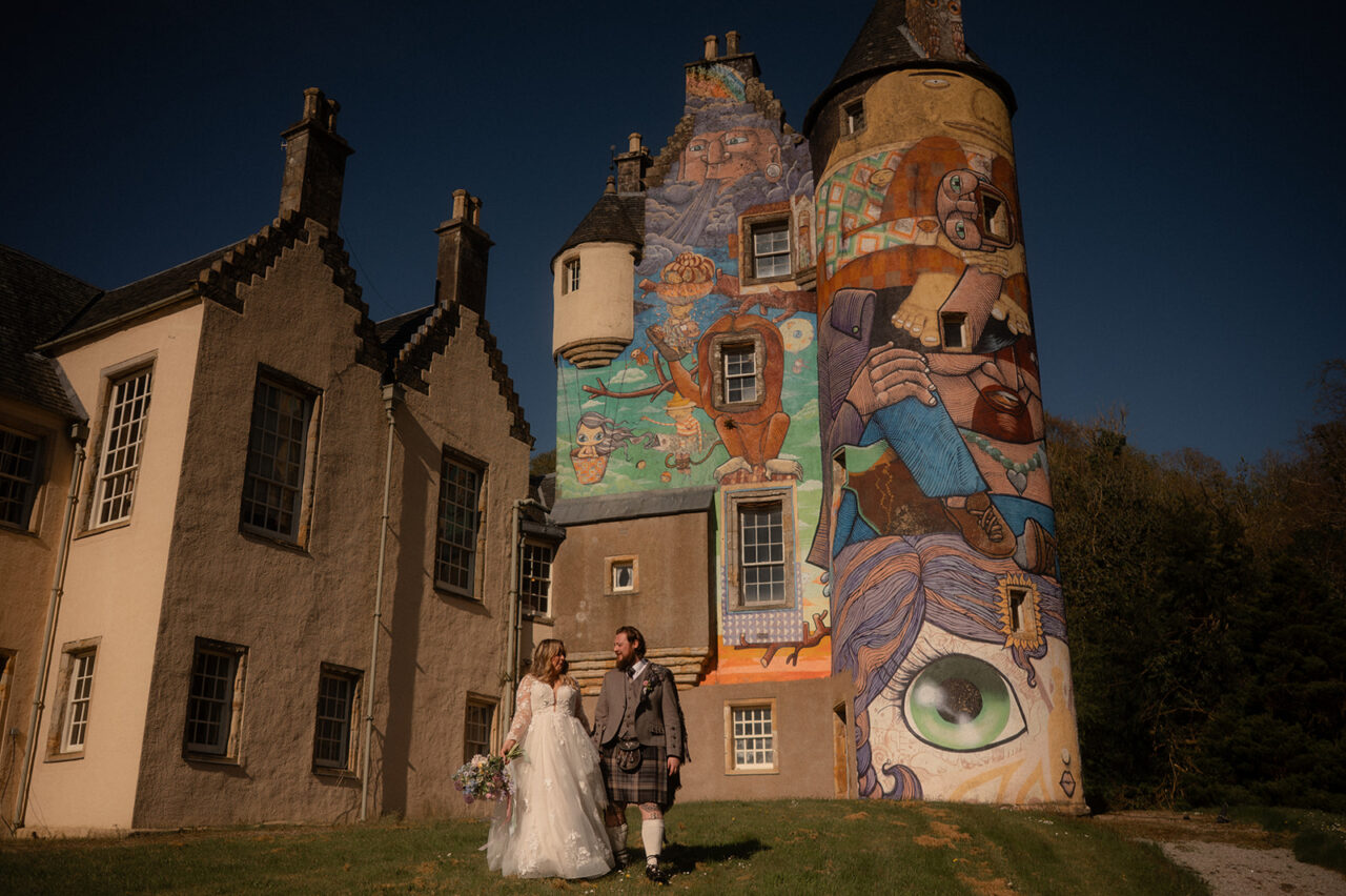 Castle Wedding Venues in Scotland  Kelburn Estate 