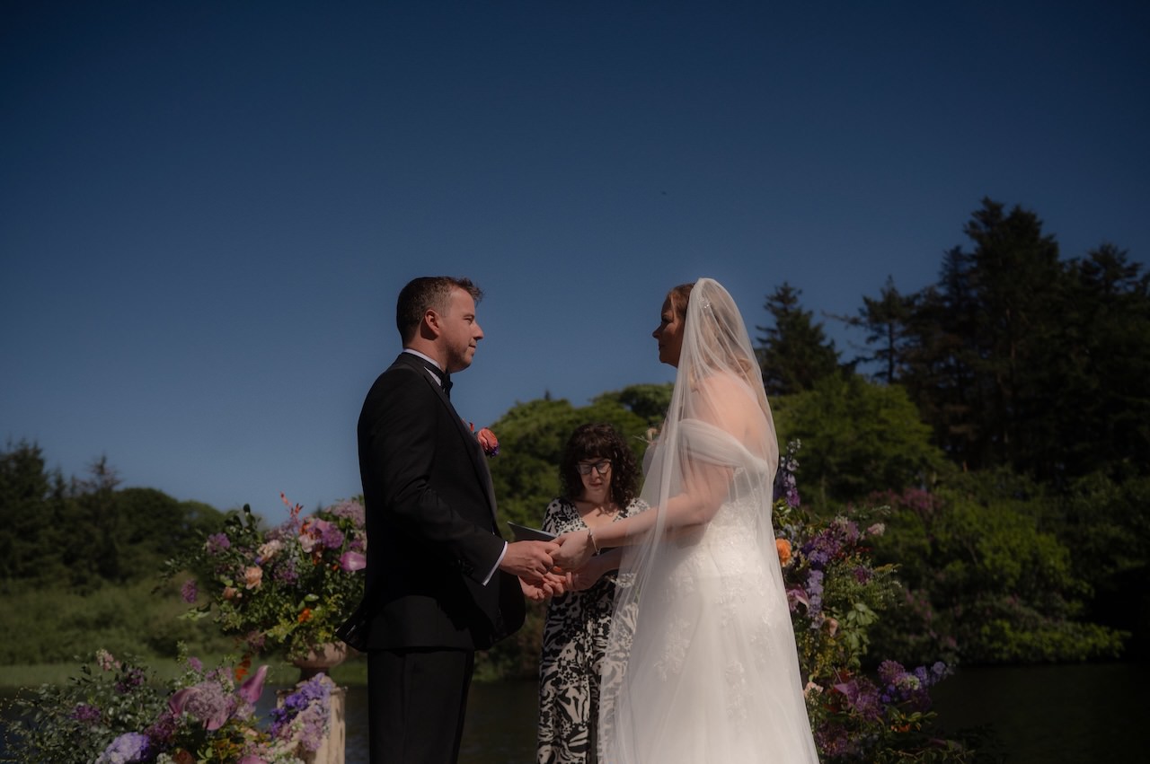 Beautiful Dunskey Estate Elopement - Scottish Castle Wedding Venue 9 Dunskey Estate Elopement - Humanist wedding ceremony