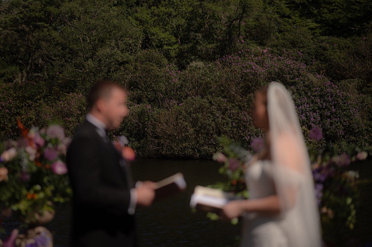 Beautiful Dunskey Estate Elopement - Scottish Castle Wedding Venue 12 Dunskey Estate Wedding Ceremony