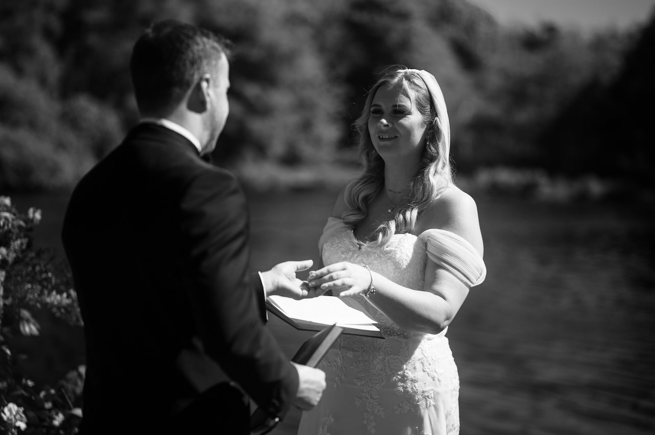 Beautiful Dunskey Estate Elopement - Scottish Castle Wedding Venue 13 Dunskey Estate Elopement - Intimate Wedding ceremony