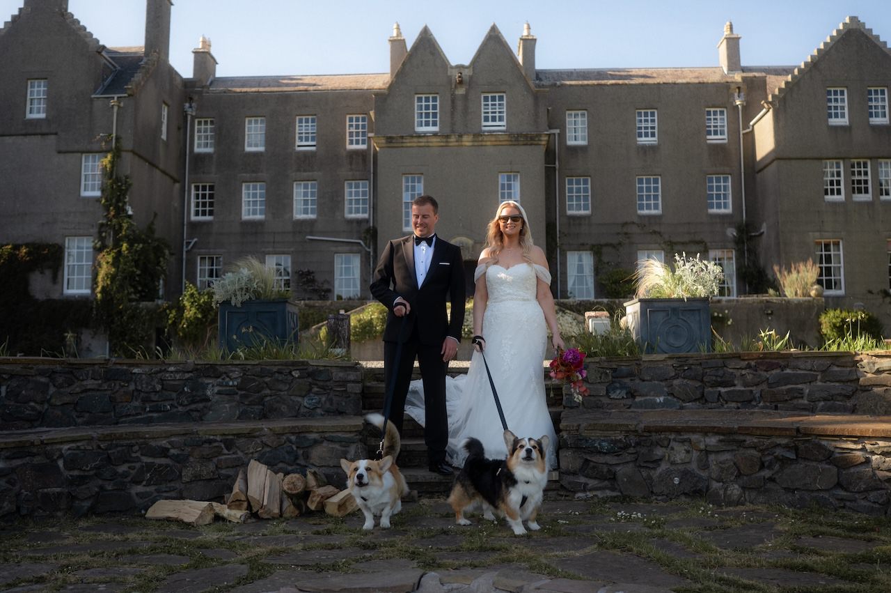 Beautiful Dunskey Estate Elopement - Scottish Castle Wedding Venue 27 Dunskey Estate Elopement