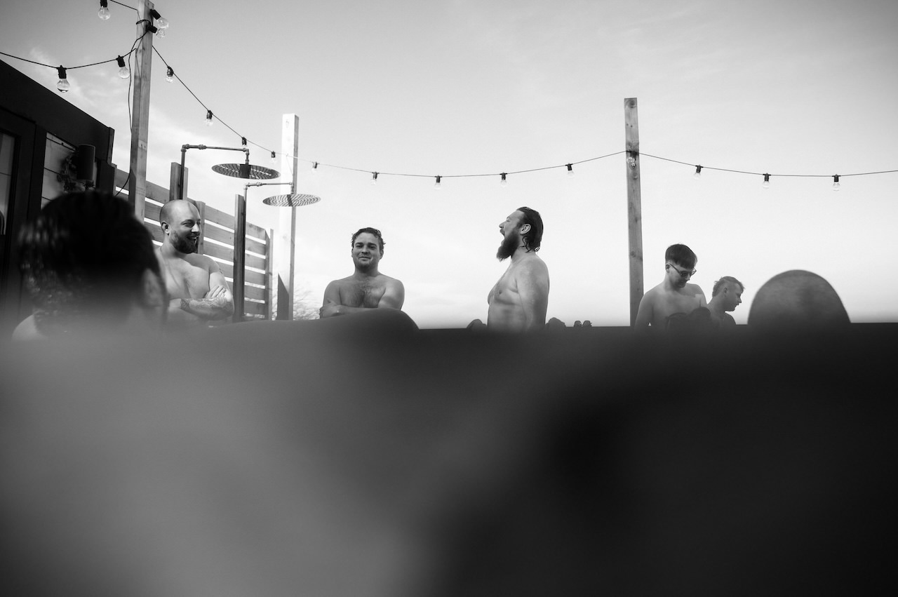 Kelburn Castle Wedding Photography - Chloe And Stewart's Big Day 4 Kelburn Estate Wedding Day Morning Sauna