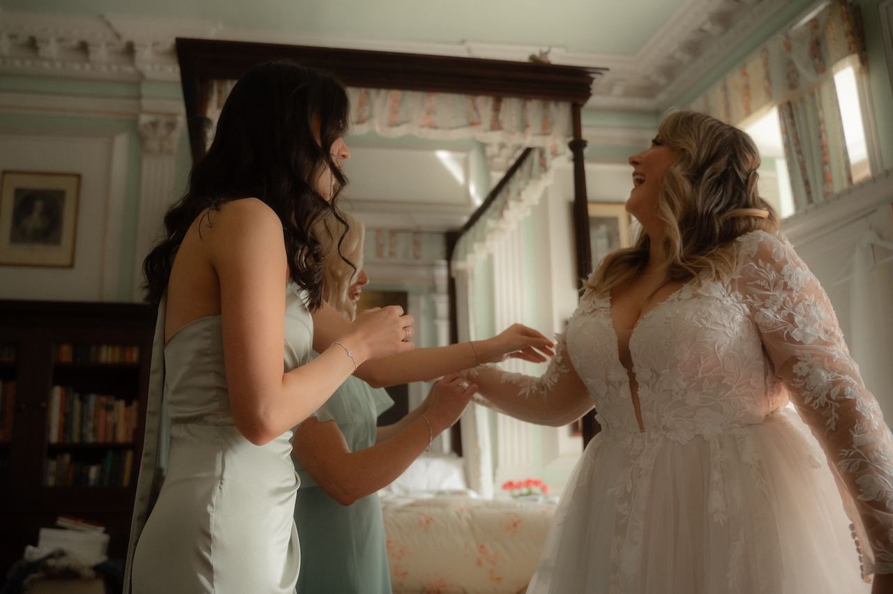 Kelburn Castle Wedding Photography - Chloe And Stewart's Big Day 22 Kelburn Castle Wedding photography bride and bridesmaid