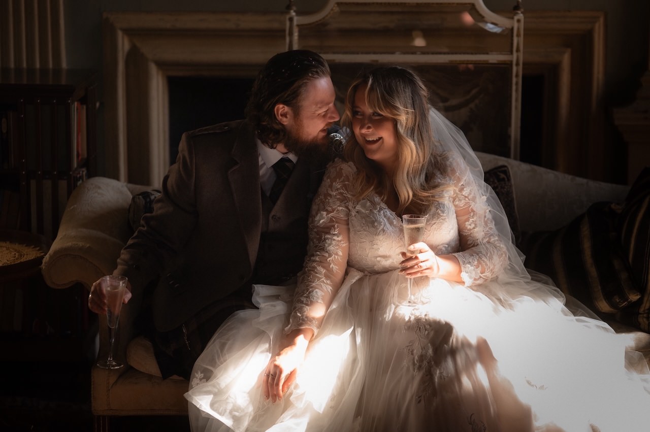 Kelburn Castle Wedding Photography - Chloe And Stewart's Big Day 41 Kelburn Castle Wedding Interior couple session