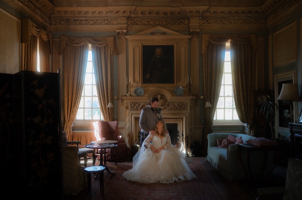 Kelburn Castle Wedding Photography - Chloe And Stewart's Big Day 42 Kelburn Castle Wedding Interior couple session