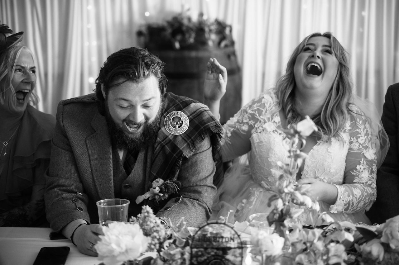 Kelburn Castle Wedding Photography - Chloe And Stewart's Big Day 56 Kelburn Estate Wedding pavilion speeches