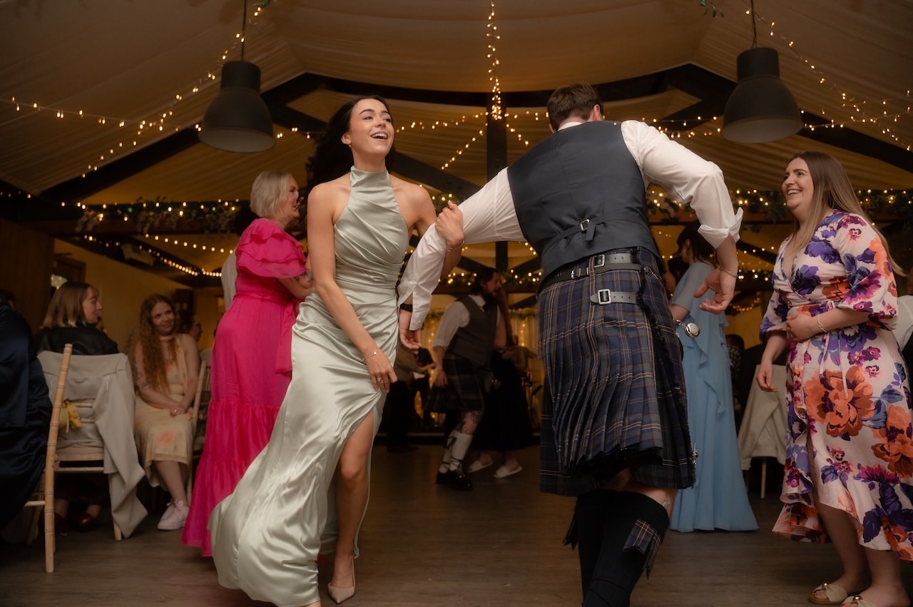 Kelburn Castle Wedding Photography - Chloe And Stewart's Big Day 102 Kelburn Estate Wedding ceilidh dances