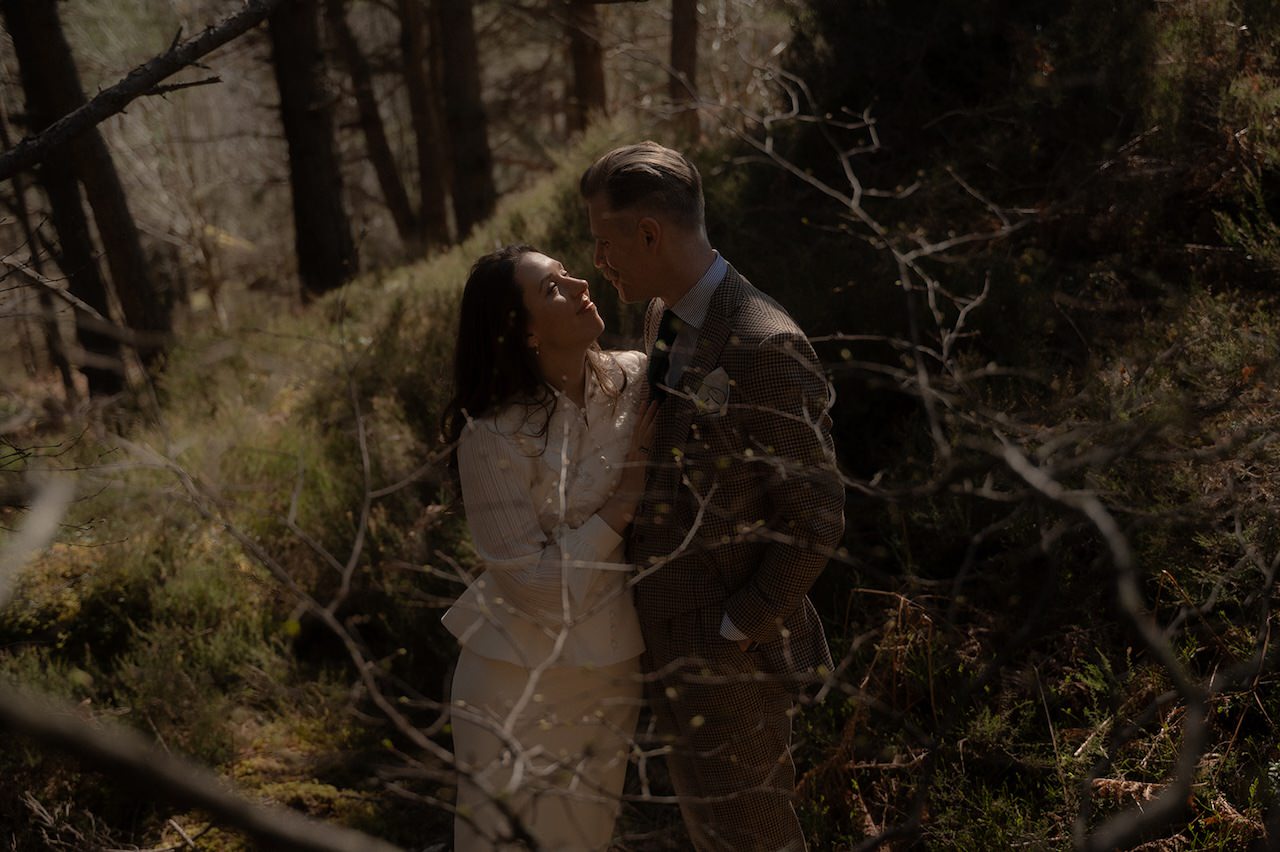 Elegant, Intimate Scottish Highlands Elopement in the Cairngorms 20 Elopement in the Cairngorms