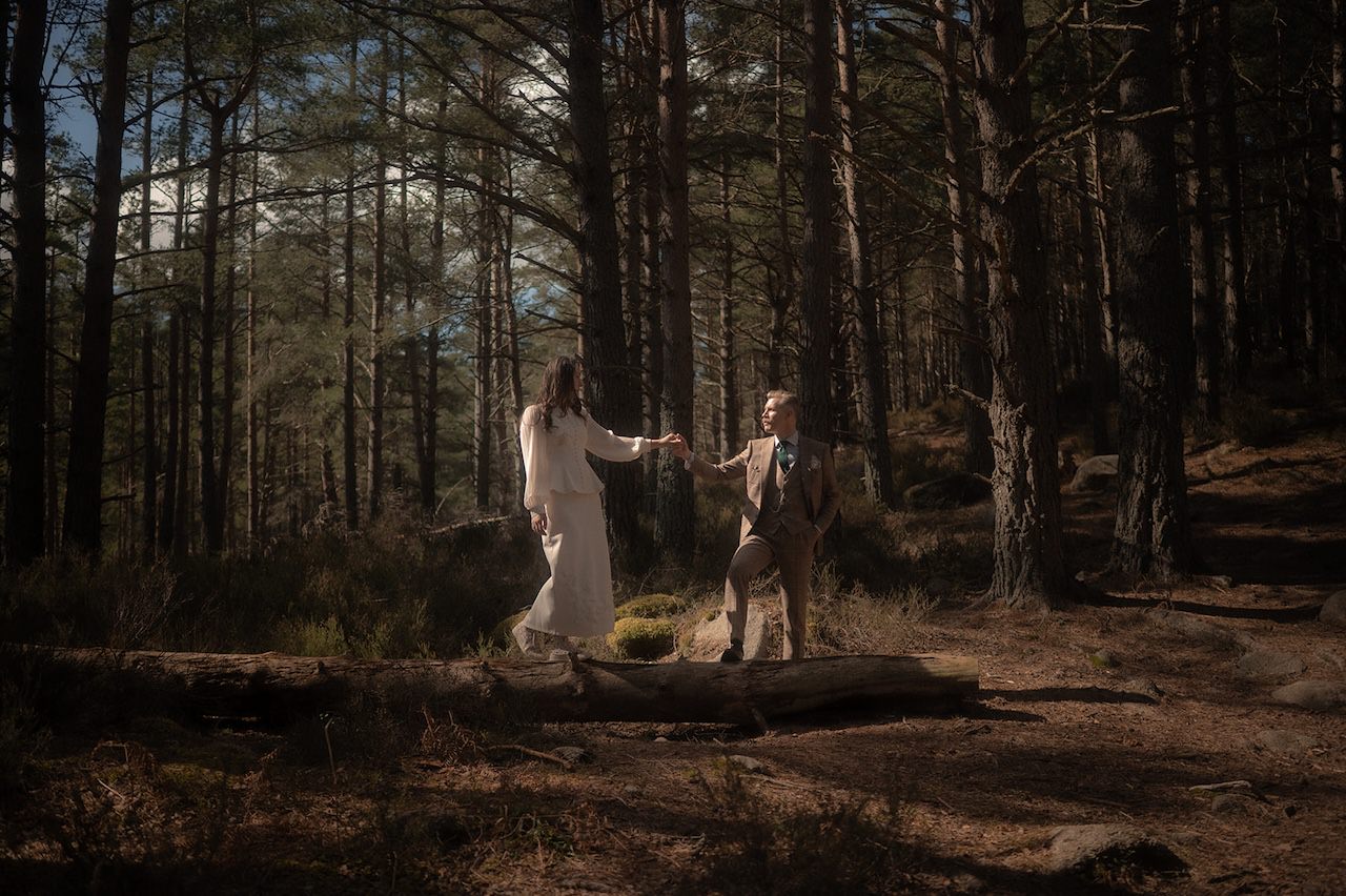 Elegant, Intimate Scottish Highlands Elopement in the Cairngorms 24 Elopement in the Cairngorms Photography
