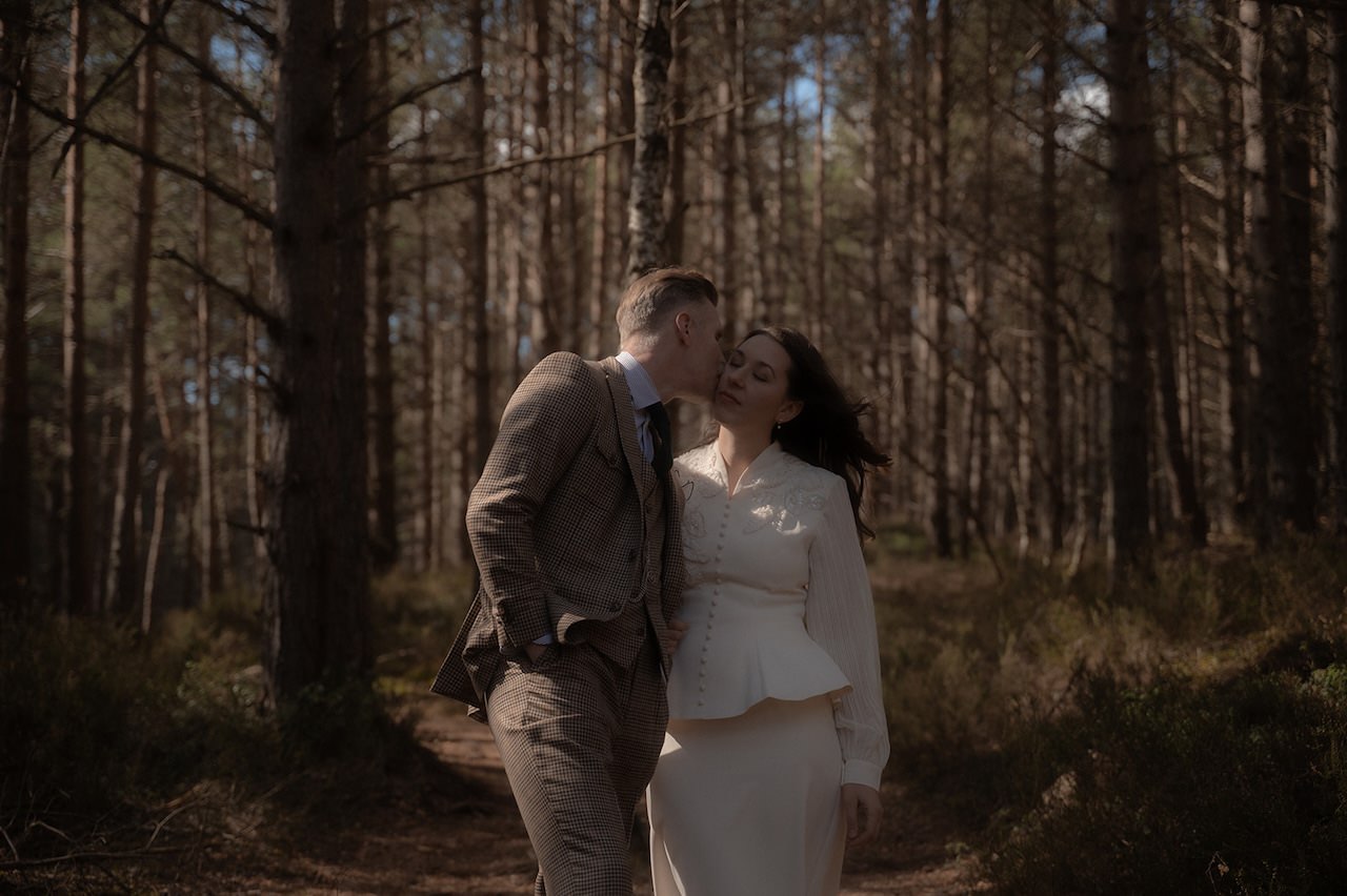 Elegant, Intimate Scottish Highlands Elopement in the Cairngorms 25 Elopement in the Cairngorms Photography