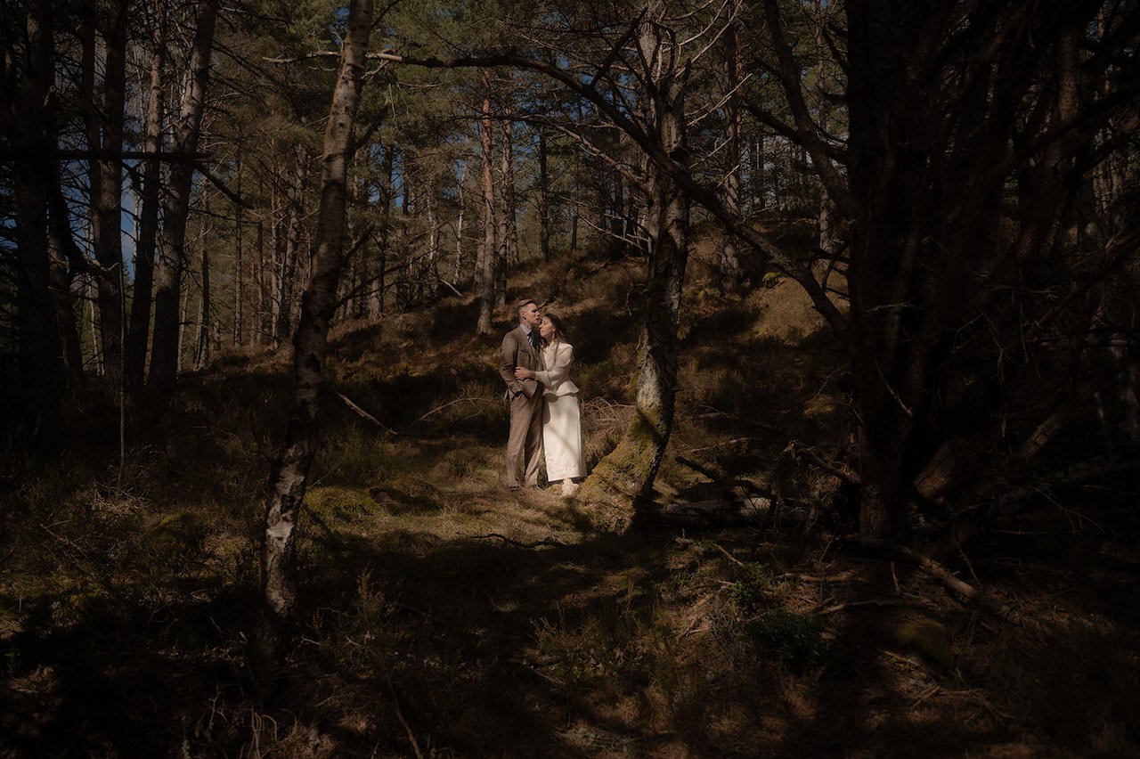 Elegant, Intimate Scottish Highlands Elopement in the Cairngorms 27 Elopement in the Cairngorms Photography