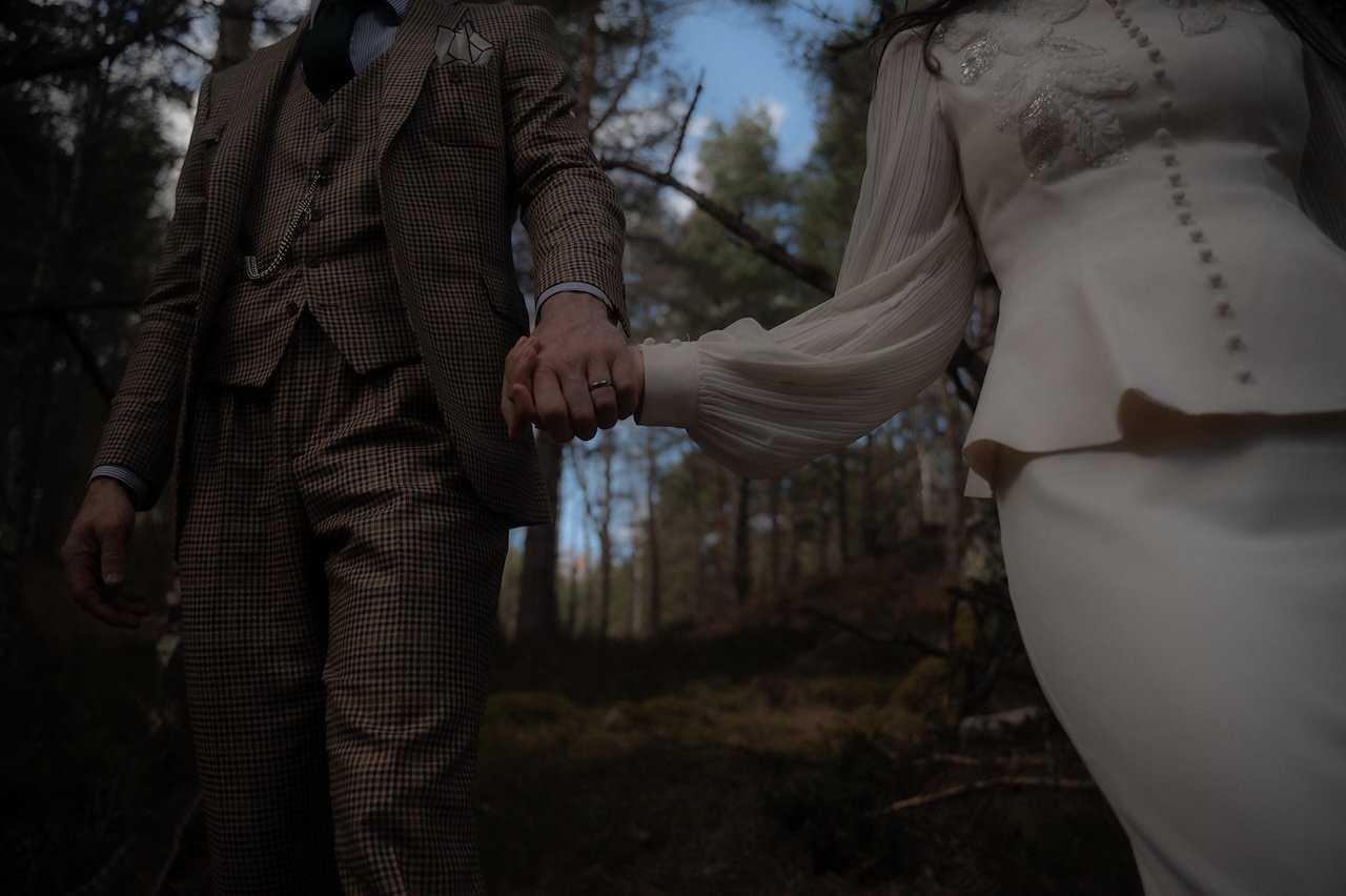 Elegant, Intimate Scottish Highlands Elopement in the Cairngorms 28 Elopement in the Cairngorms Photography