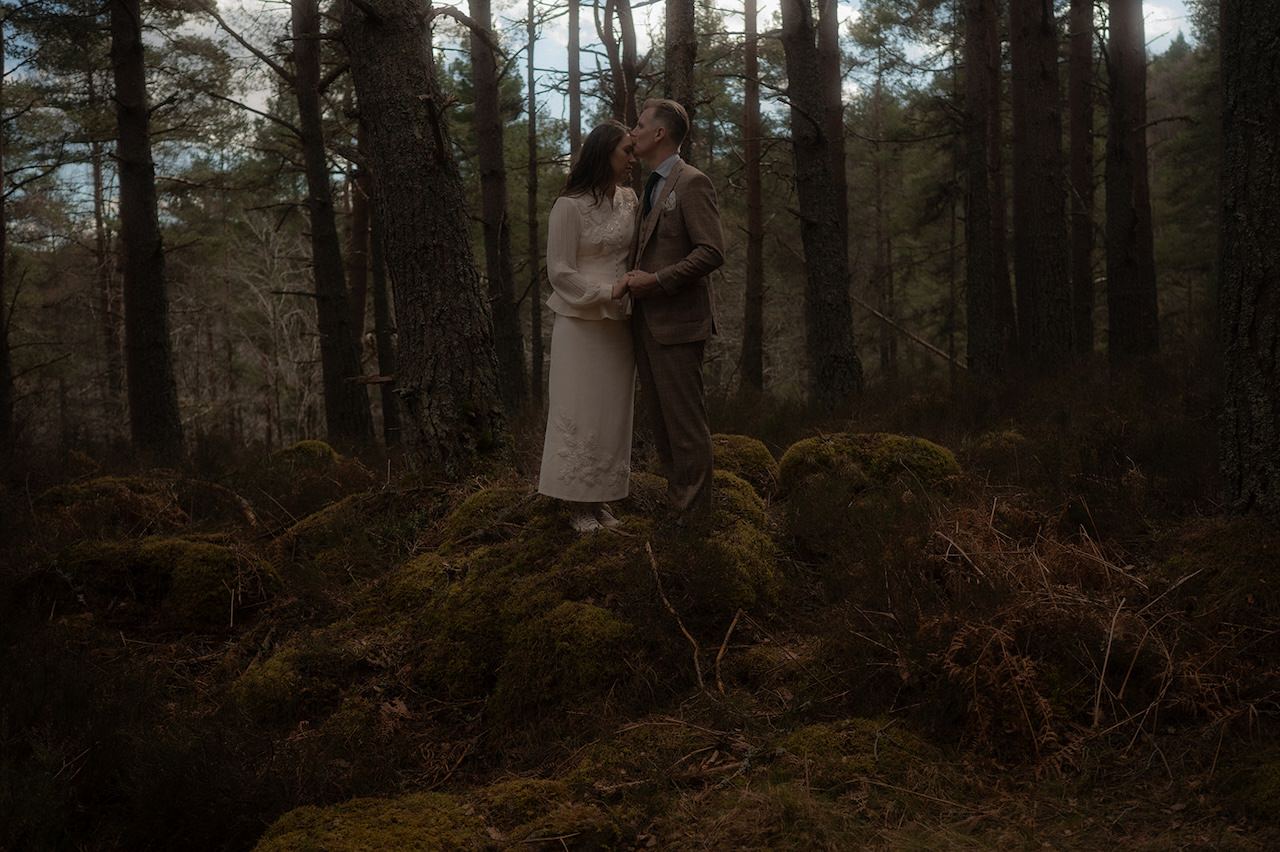 Elegant, Intimate Scottish Highlands Elopement in the Cairngorms 29 Elopement in the Cairngorms Photography